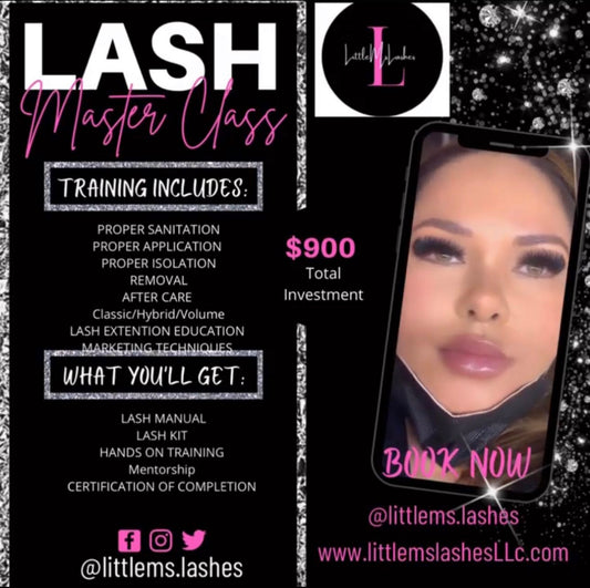 Classic & Volume Eyelash extension training